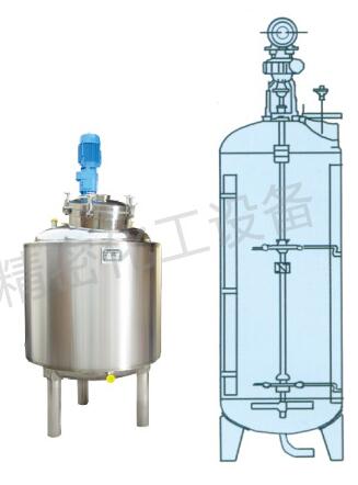 不銹鋼攪拌罐結(jié)構(gòu)圖